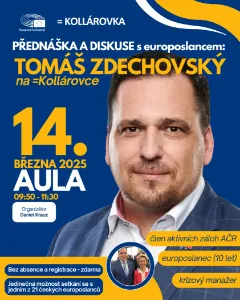 Tomáš Zdechovský na Kollárovce